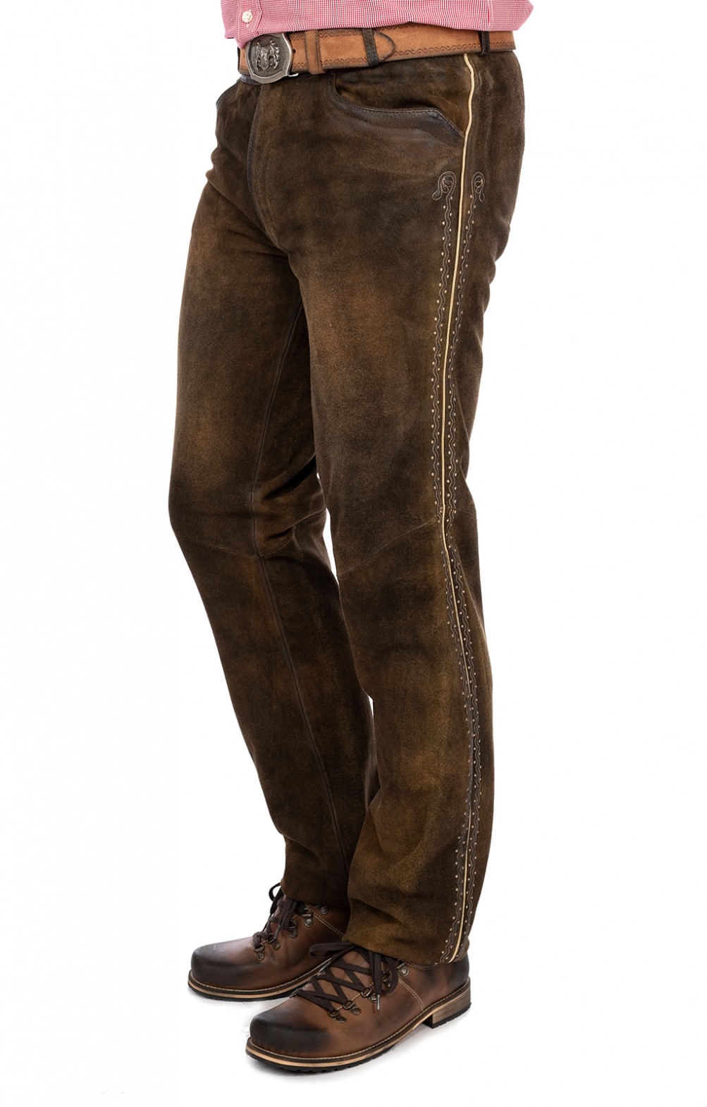 Maddox Lederhose lang BENI antik nuss - Alpenclassics.de