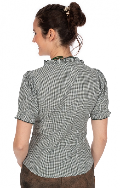 Bluse 451000-3515-56 trachtengrün