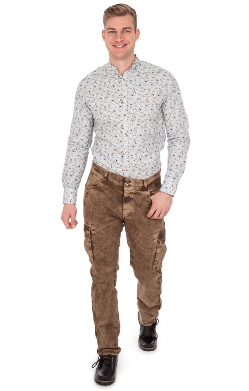 Jeanshose HECTOR Cargo Classic schlamm