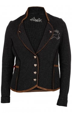 Produktbild von Trachtenblazer Damen Quirina - Weinrot | Online Shoppen
