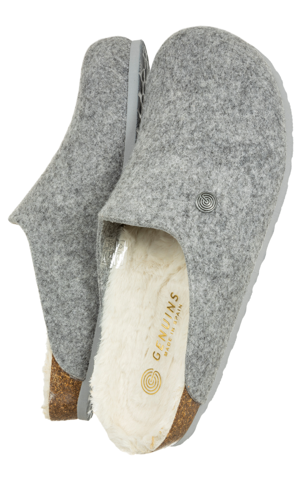 weitere Bilder von Cosumes Pantofolan G101652 HELSINKI grigio chiaro