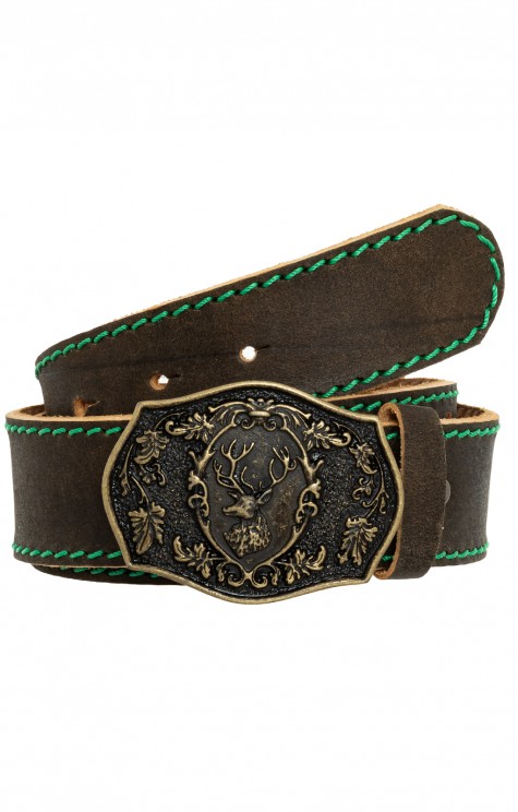 Fibbia Per Cintura Con Stemma Bavarese - 4 Cm Massiccia - Perfetta Per Fibbia Per Cintura Con Stemma Bavarese - 4 Cm Massiccia - Perfetta Per