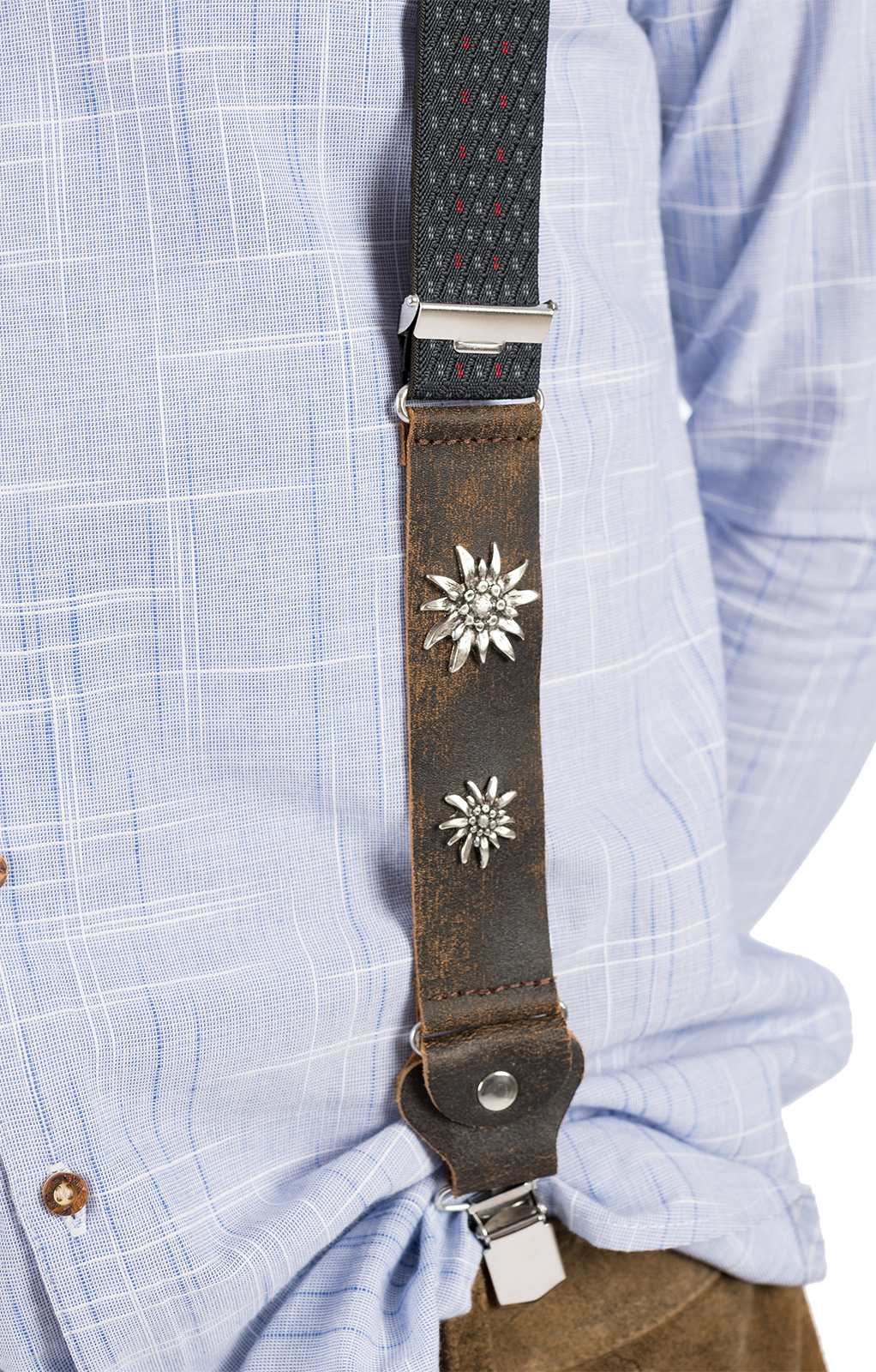 weitere Bilder von Traditional suspenders HT906-4 gray