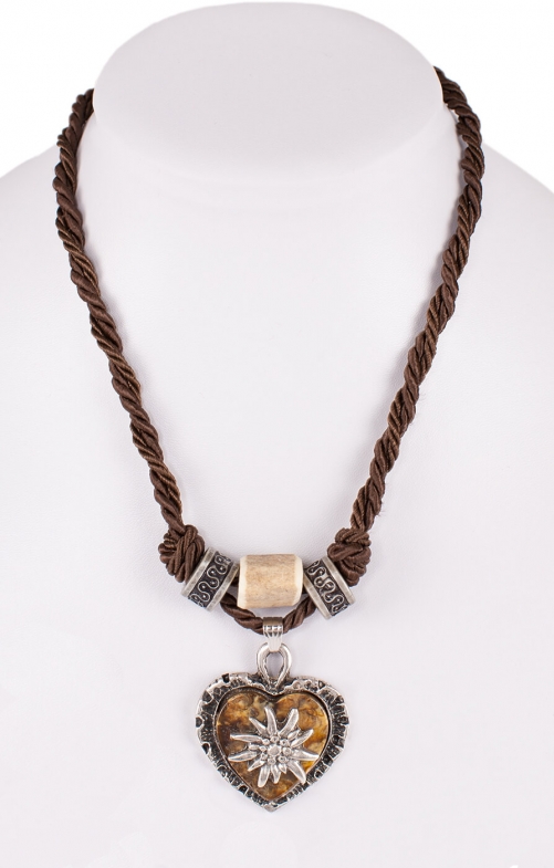 Necklace 12189-8598 brown