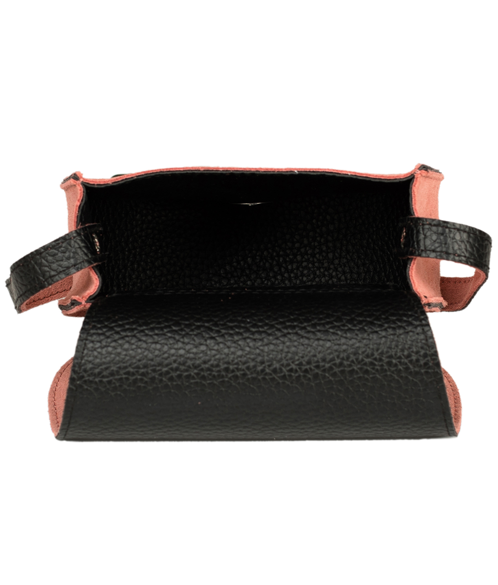weitere Bilder von Traditional leather bag with heart TA30340-8489 pink