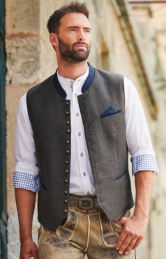 Trachten Waistcoats ALTENDORF blue 56 Trachten Waistcoats ALTENDORF blue 56