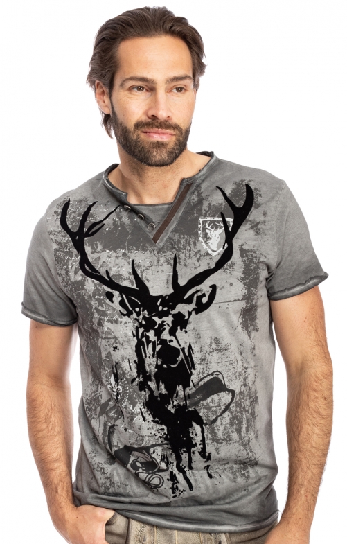 Trachtenshirt ELVIS wit