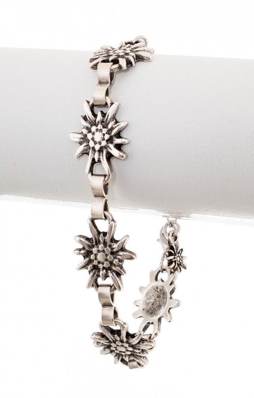 Armband AB7001 altsilber Edelweiss