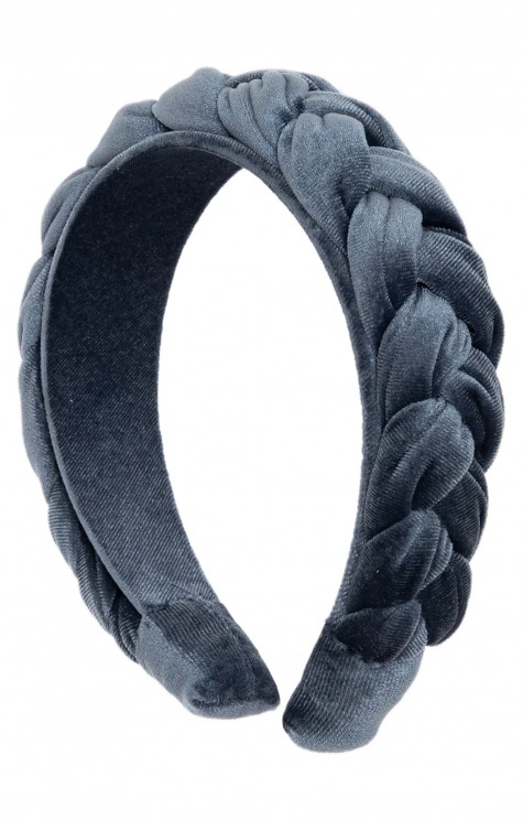 Haarreif Mit Blauer Blüte – Eleganter Haarschmuck Für Besondere Anlässe