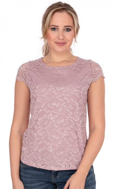Traditional blouse DIVERIA purple