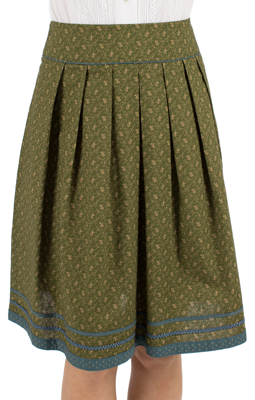 weitere Bilder von Traditional skirt FLORISA green
