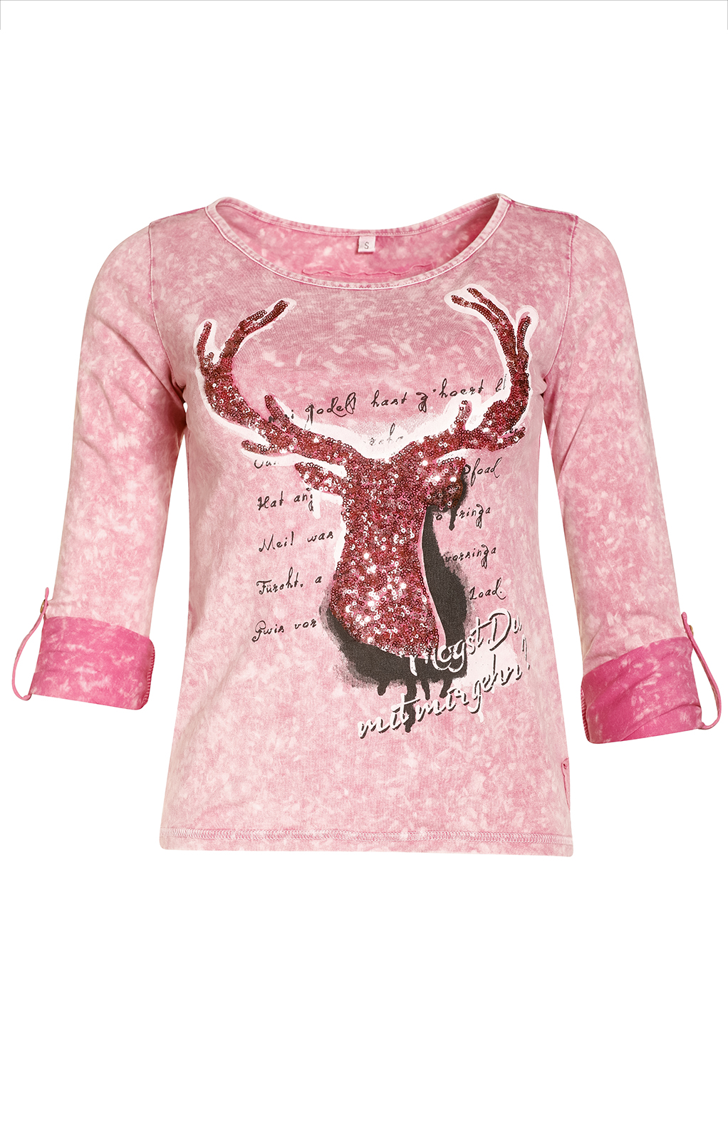 weitere Bilder von Trachten T-Shirt K91 HANNA pink