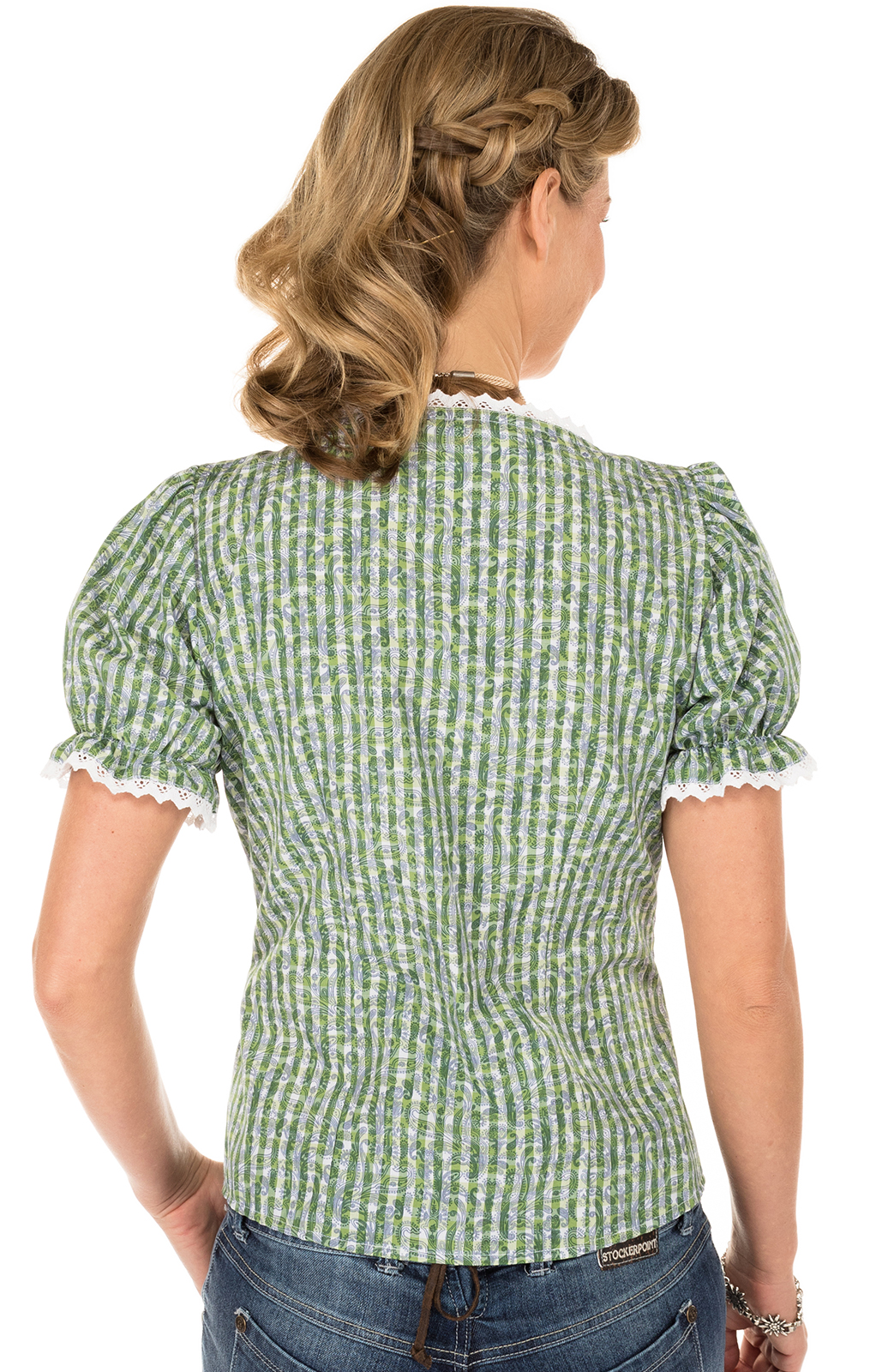 weitere Bilder von Traditional blouse ALBINA green