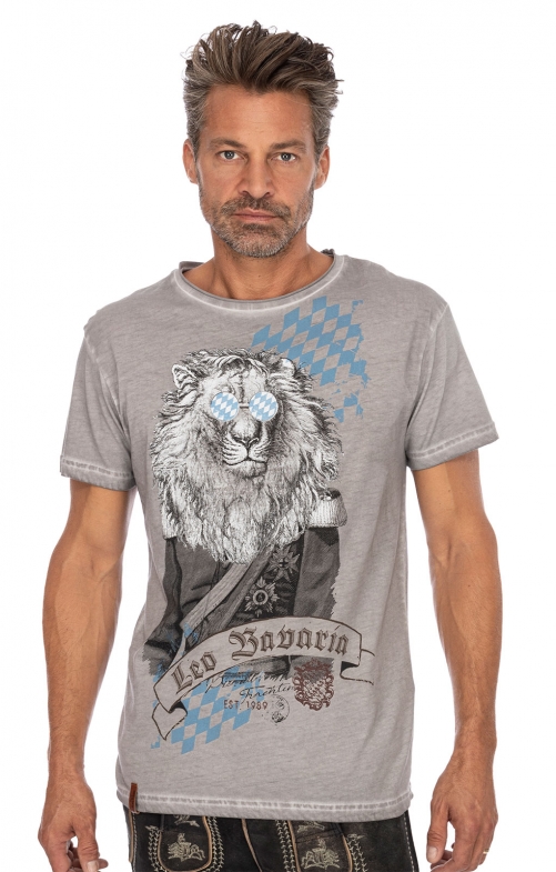 Marjo Kostuums T Shirt G15 Leo Bavaria Grijs Bestellen