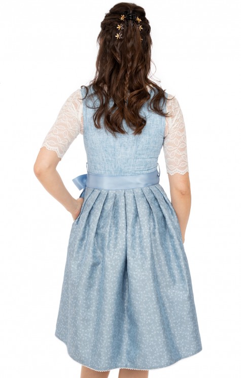 Blau Traditional Midi Dirndl