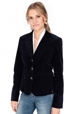 Cordjacke EDELFASAN dunkelblau Cordjacke EDELFASAN dunkelblau