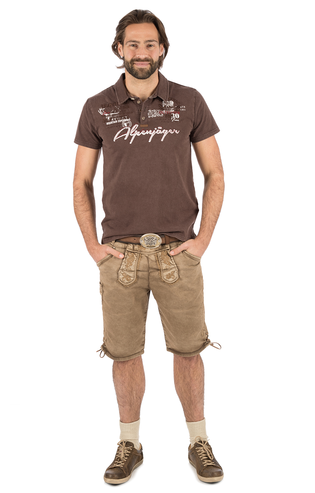 weitere Bilder von Costumes T-shirt E09 - ALPENJAEGER brown