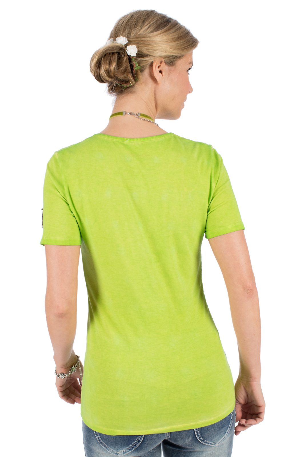 weitere Bilder von Trachten T-Shirt WALLERALM hellgrün