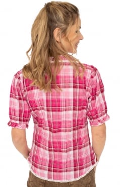 Camicetta tradizionale 451001-3969-36 rosso scuro Camicetta tradizionale 451001-3969-36 rosso scuro