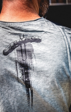 T-Shirt GRILL & CHILL grey T-Shirt GRILL & CHILL grey