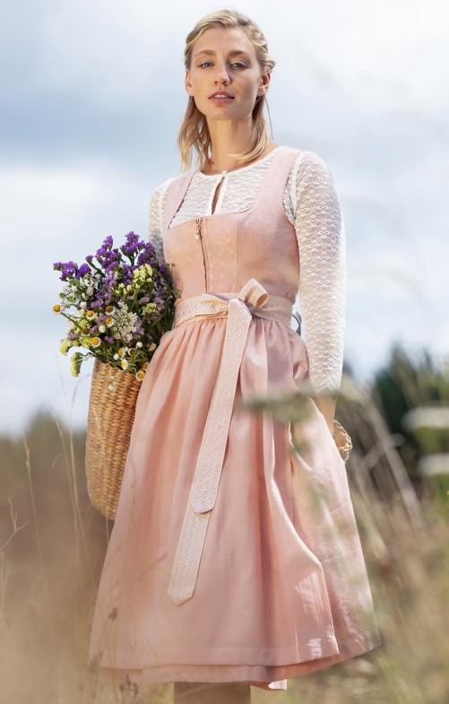 Dirndl 70cm 2tlg. LANDL blush