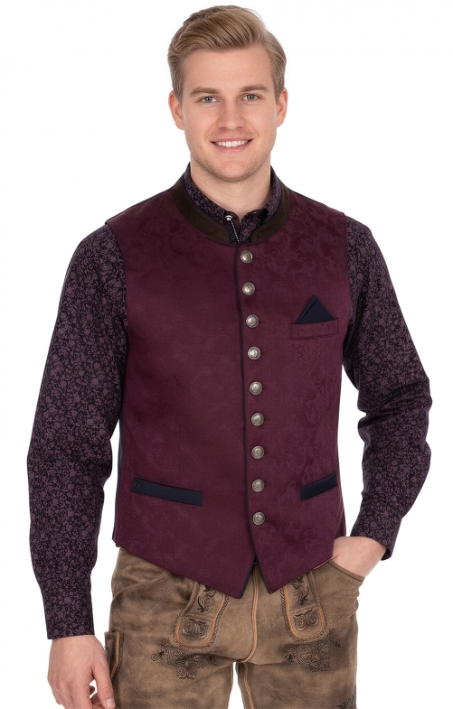 Weste KELVIN bordeaux