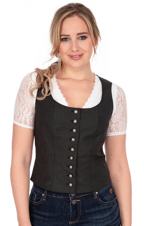 Tracht Mieder 453000-3897-15 anthracite