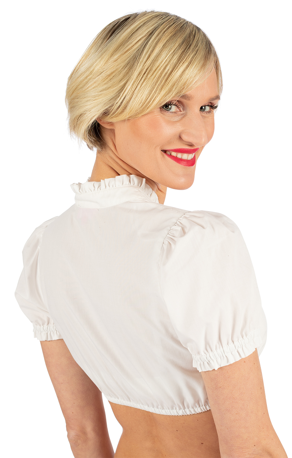 weitere Bilder von Traditional dirndl blouse QUITE SIMPLY ecru