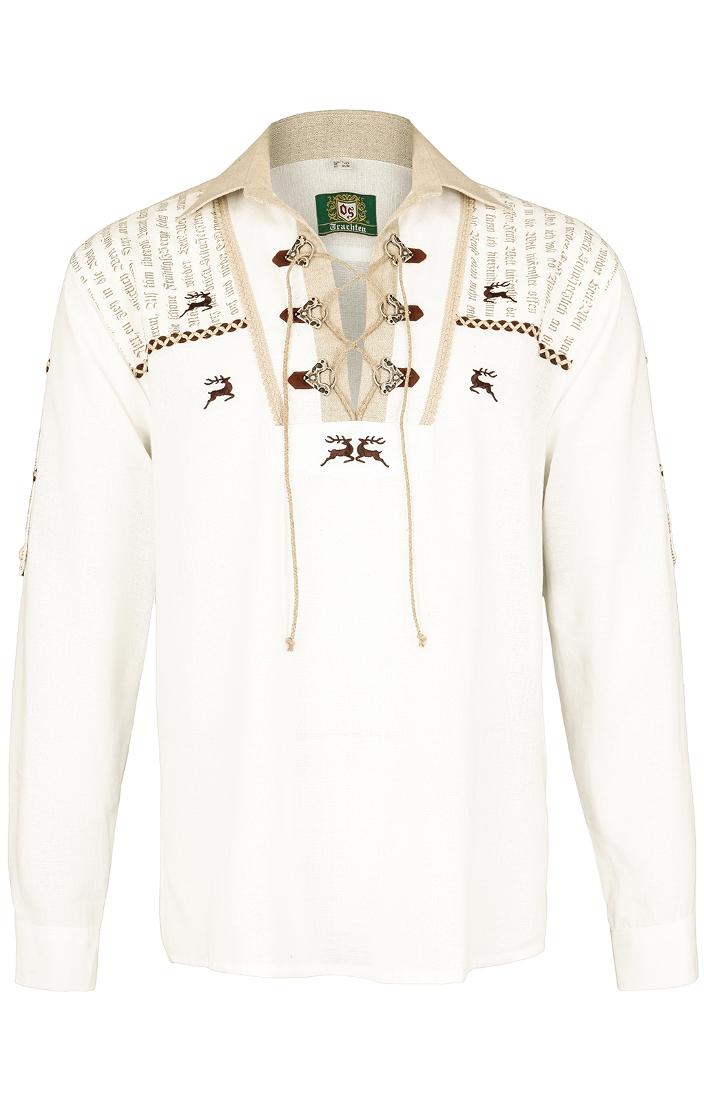 weitere Bilder von German traditional shirt BORRIS white