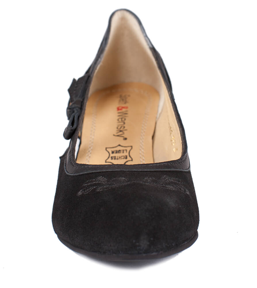 weitere Bilder von Traditional dirndl shoes D443 Valeska Pumps black