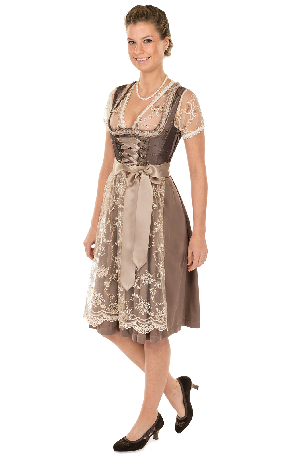 weitere Bilder von Mididirndl 2 delig 65cm noga