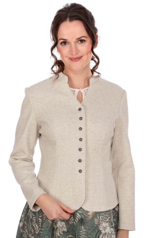 Walkjacke DISTANZ creme