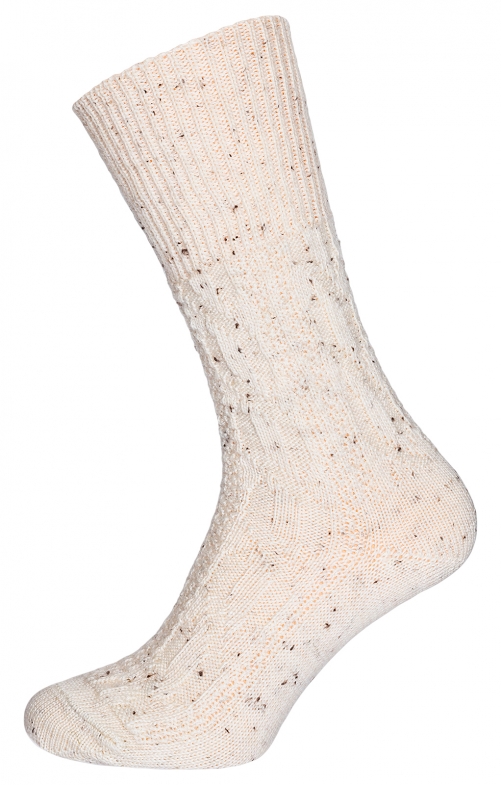 Tiroler sokken CS560 natuur gevlekt