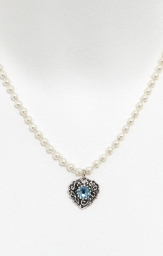 Perlencollier mit Herz 51244-48097 aqua Perlencollier mit Herz 51244-48097 aqua