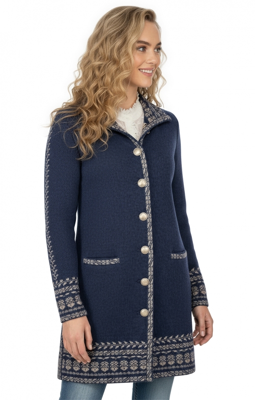 Strickjacke POLLHAM cobaltblau