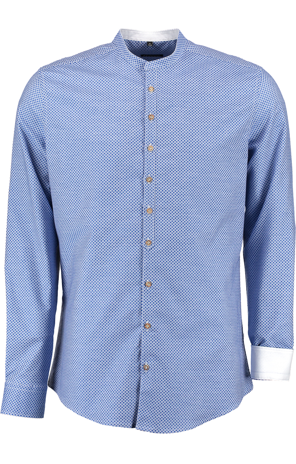 weitere Bilder von Camicie tradizionali allungare BF 420000-4031-42 blu medio