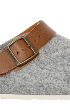 Pantoffel G100127 SHETLAND hellgrau Pantoffel G100127 SHETLAND hellgrau