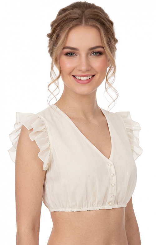 Dirndlbluse ANGEL offwhite