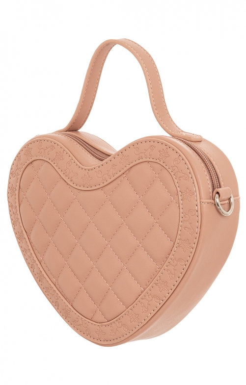 Trachtentasche Herzform 16507 rosa