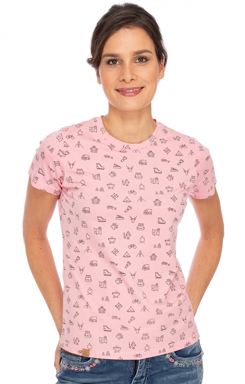 T-Shirt ANTDORF perlrosa
