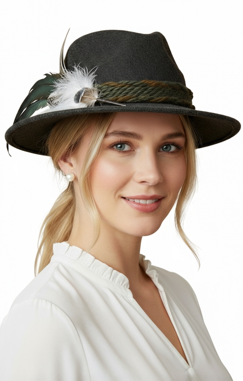 Trachtenhut 1013-D200 anthrazit