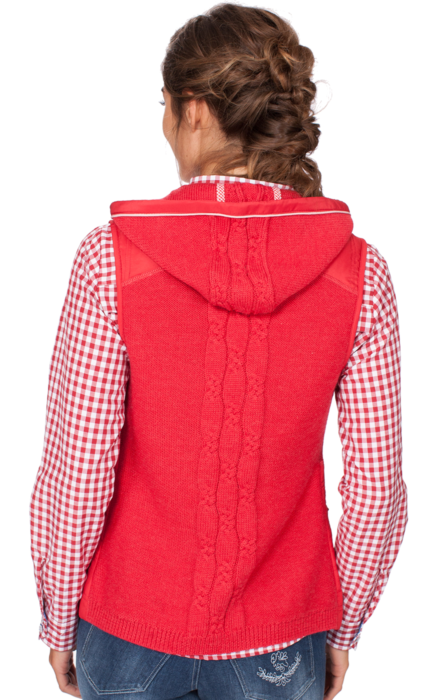 weitere Bilder von Traditional waistcoat Flintbeck red pink