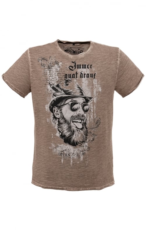 T-Shirt GISBERT braun