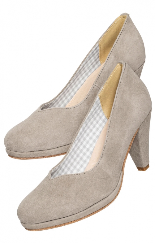 Dirndlschuh 3006828-0108 stein