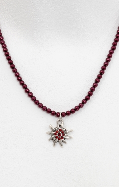 Perlenkette 1010-9197 bordeaux Perlenkette 1010-9197 bordeaux