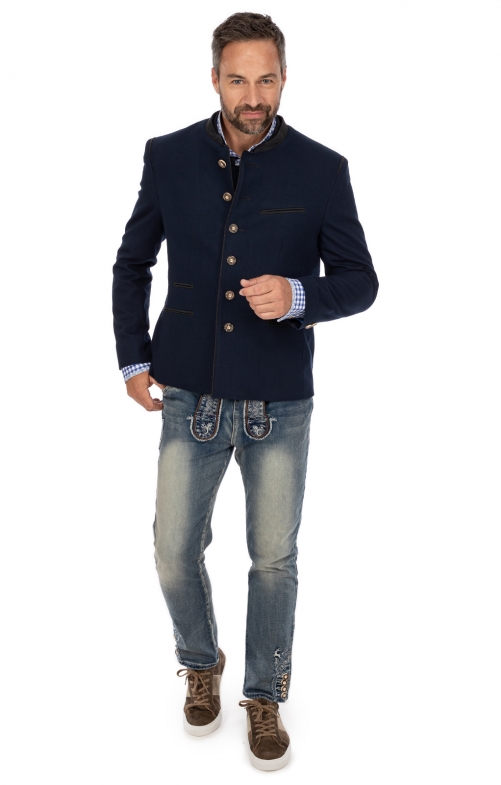 Gipfelstürmer Trachtenjacke 422000-3980, Trachtenstrickjacke