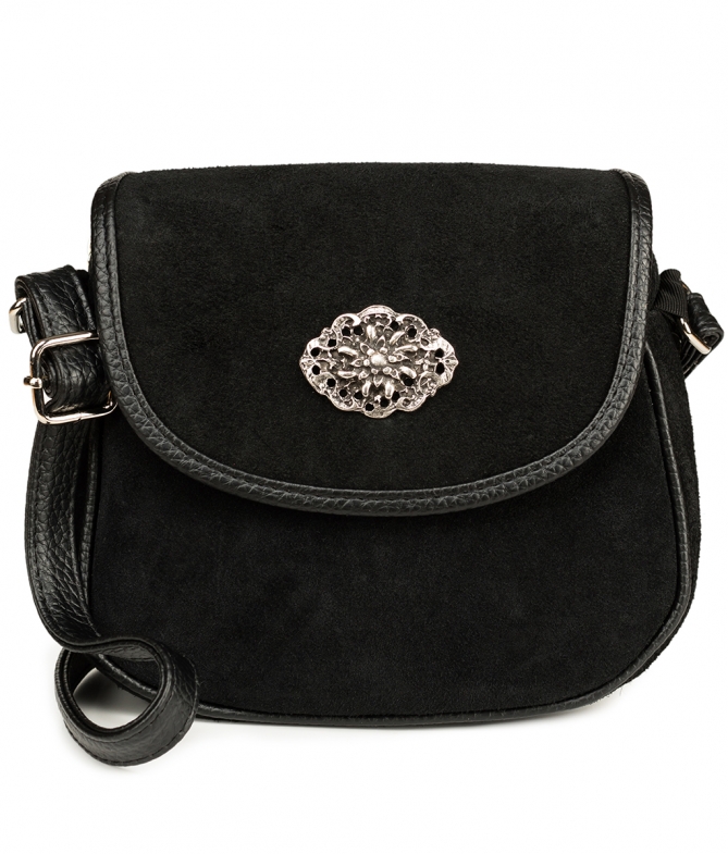 Traditional leather bag TA3000-8584 black