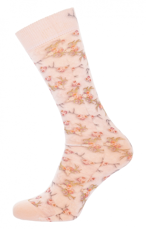 Traditional socks HERMINE white