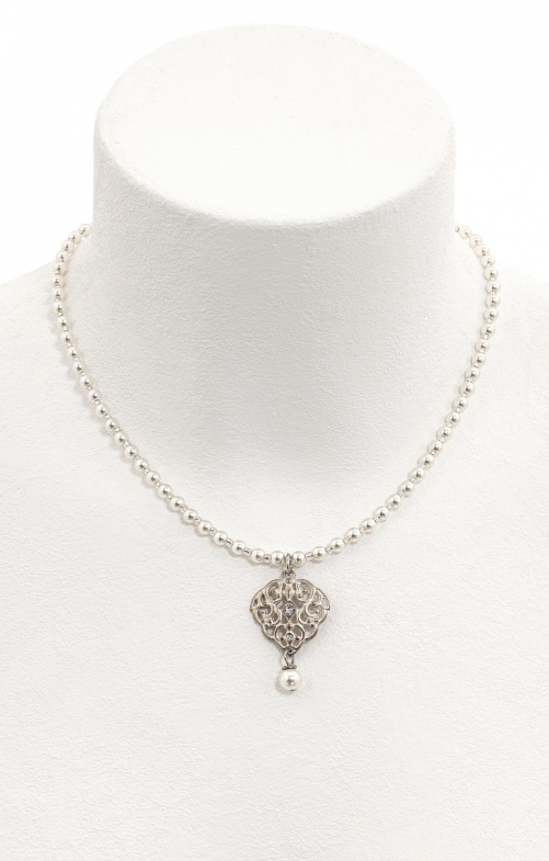Perlencollier Filigran