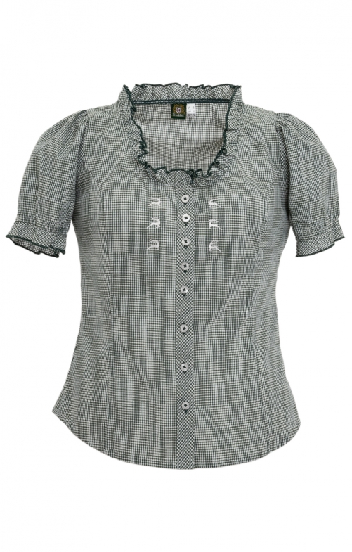 Bluse 451000-3515-56 trachtengrün